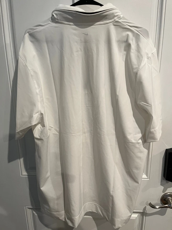 Nike Penn State Nittany Lions Football Coaches Jacket White 1/4 Zip Hooded Large - Image 2 of 4