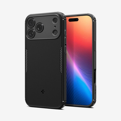 Spigen iPhone 17 Pro Core Armor MagFit Magnetic Back Case Black ACS09627 STRONG