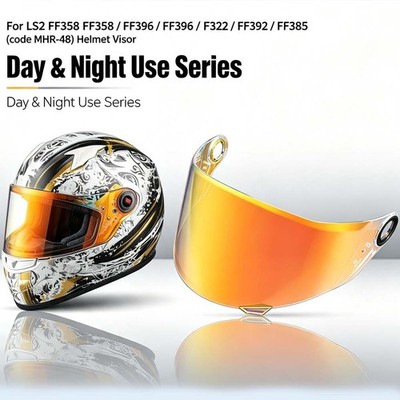Helmet Visor Replacement For LS2 FF358 / FF396 / FF392 / FF385 (code MHR-48)