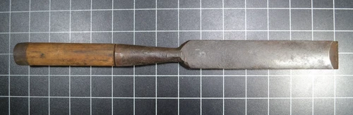 BLACKSMITH MADE FRAMING CHISEL - 1 1/2" EDGE - LOOKS TO BE ALL ORIGINAL