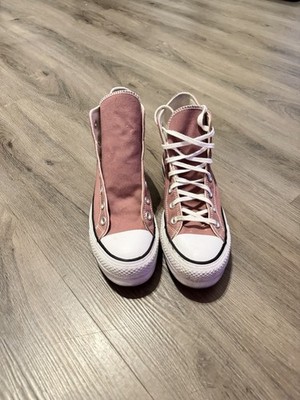 Converse Chuck Taylor All Star Lift Platform Pink Saddle A01367F Sneakers