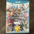 Super Smash Bros. (Wii U, 2014) Video Game - Complete W Manual & Case Tested