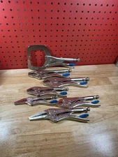 MATCO Tools SMLP7 7-Piece Locking Pliers Set EXCELLENT CONDITION