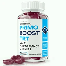 Primo Boost TRT Gummies for Men, Advanced Male Performance Supplement 60ct