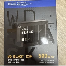 New WD BLACK D30 500GB SSD, USB-C, External Solid State Drive