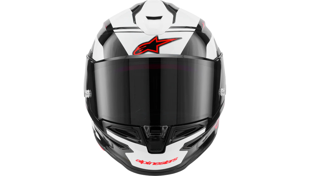 ALPINESTARS SUPERTECH S-R7 Helmet A-Core Gloss Black/White/Red