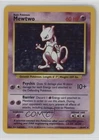 Mewtwo Holo Pokemon Base Set #10 1999