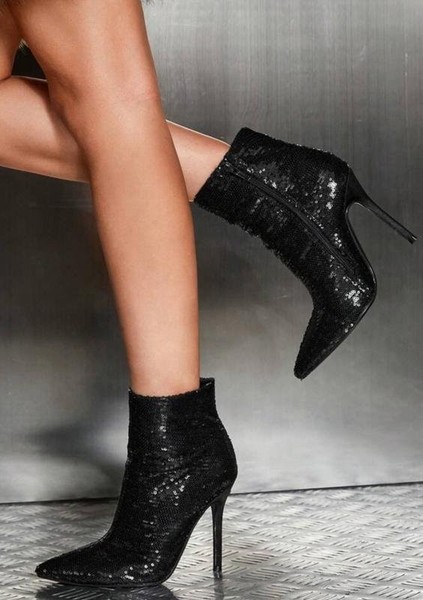 Women Dune Ankle Boots Black 37