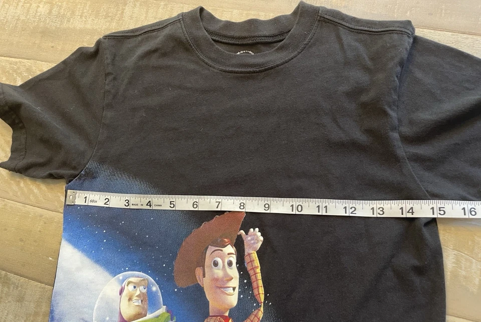Camiseta RARA Disney Store EXCLUSIVA Toy Story Buzz & Woody Niño Mediana LK NUEVA Foto 3 de 4