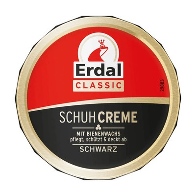 Erdal Schuhcreme schwarz, 75 ml