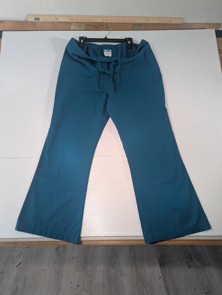 Exfoliantes Landau para damas XL-Lt verdes con banda elástica en la cintura-cuerdas para dibujar Foto 2 de 3