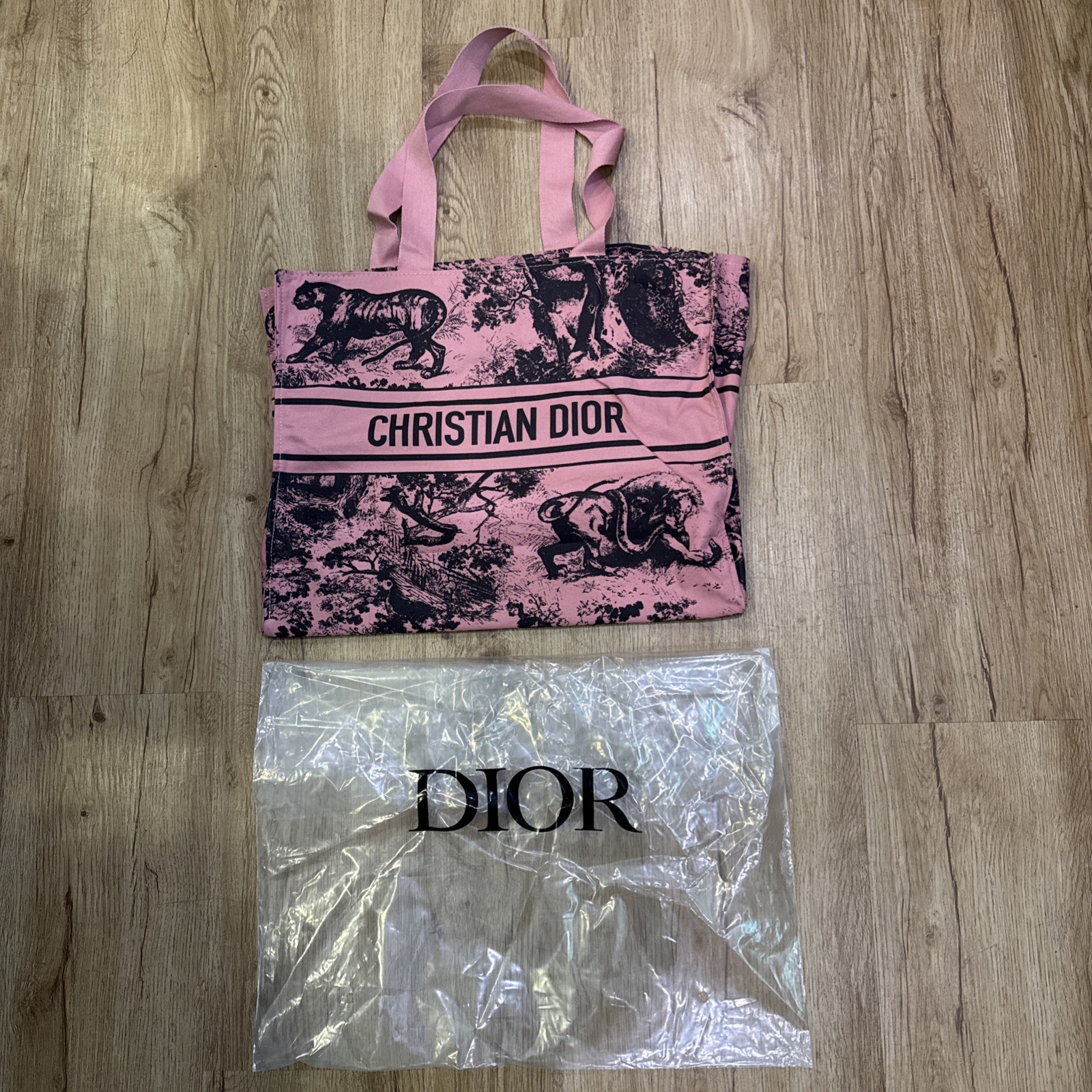NEW Christian Dior Limited Edition VIP GWP Dioriviera Pink Canvas