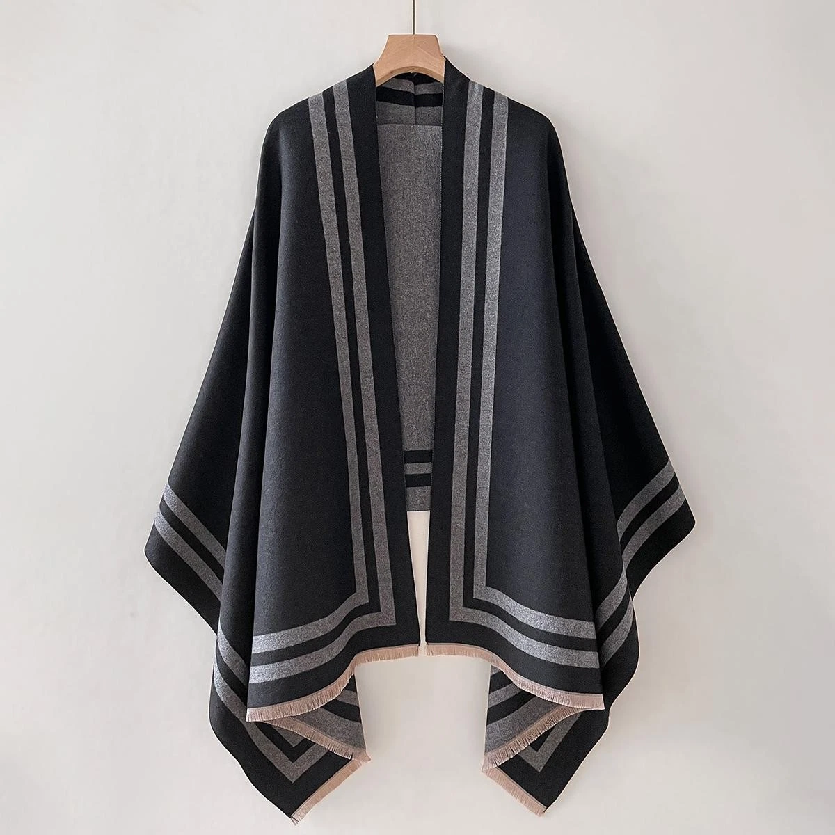 Luxury Cashmere Scarf Women Winter Warm Pashmina Shawl Wrap Thick Soft Solid Col