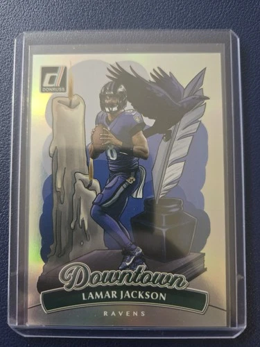 2025 Donruss DOWNTOWN Lamar Jackson **SSP CASE HIT** Baltimore Ravens