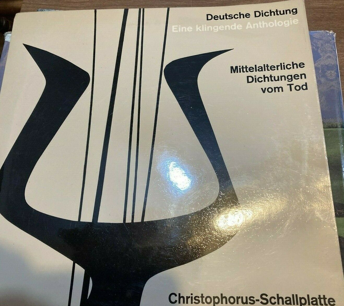 EINE KLINGENDE ANTHOLOGIE ~ MITTELALTERLICHE DICHTUNGEN VOM TOD  Vinyl Record