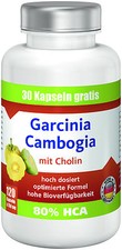 Garcinia Cambogia mit 80%HCA, 191,00&euro;/1kg, 1890mg Garcinia, 120 Kapseln