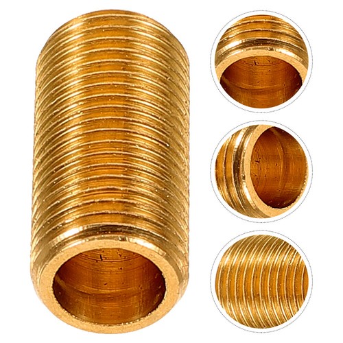 8 Pcs Lampenhardware Lampenmutter Dentalrohr Aus Messing Leuchtmittel Zubehör
