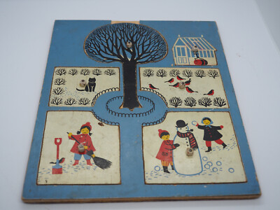 Abbatt Toys Winter Sommer Kleinkind Puzzle