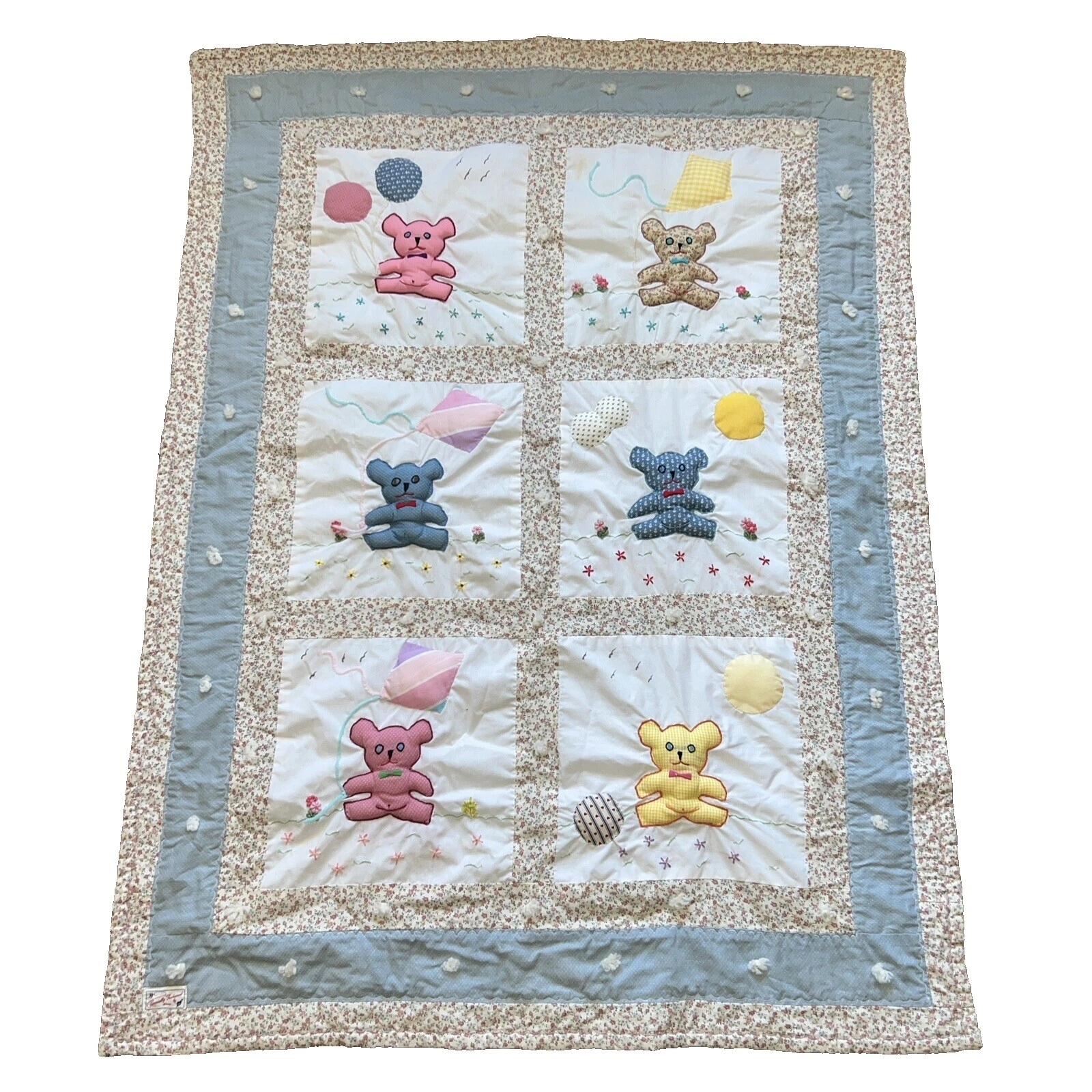 Mezcla de Algodón Niños Handmade Cuna edredones y cobertores para cunas