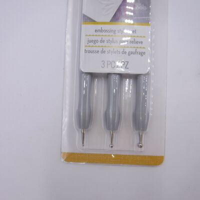 Royal Brush Embossing And Stylus Set – 5 Prägestifte Mit Kugelenden Für Pergament- & Papierbasteln