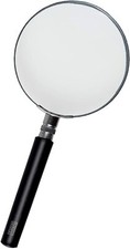 Professional Portable Magnifying Lens Non-slip Reading Lens Black