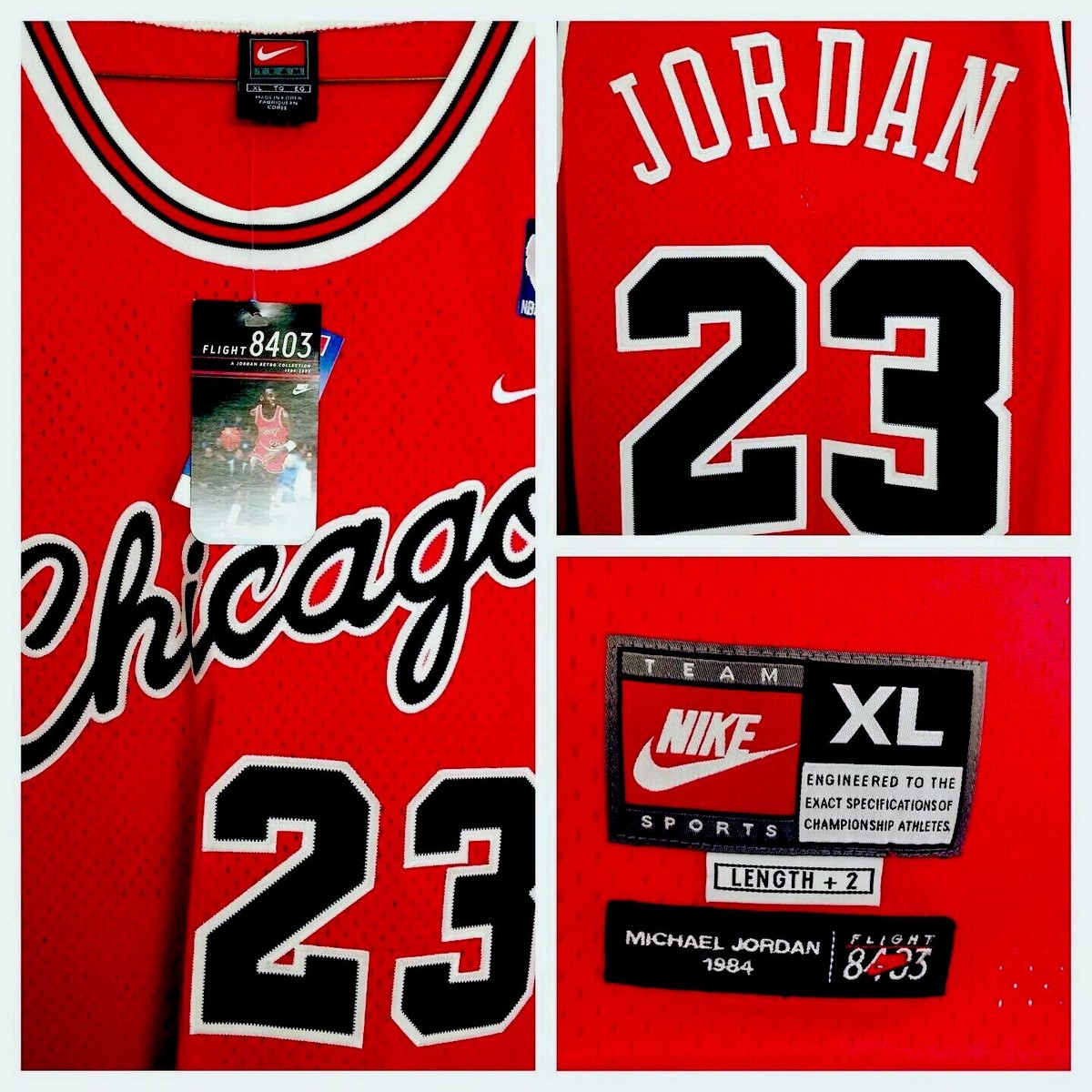 ウェア Jordan Bulls Nike Swingman Jersey XL Michael Jordan Vintage Nike Bulls Rookie Swingman XL (NWT