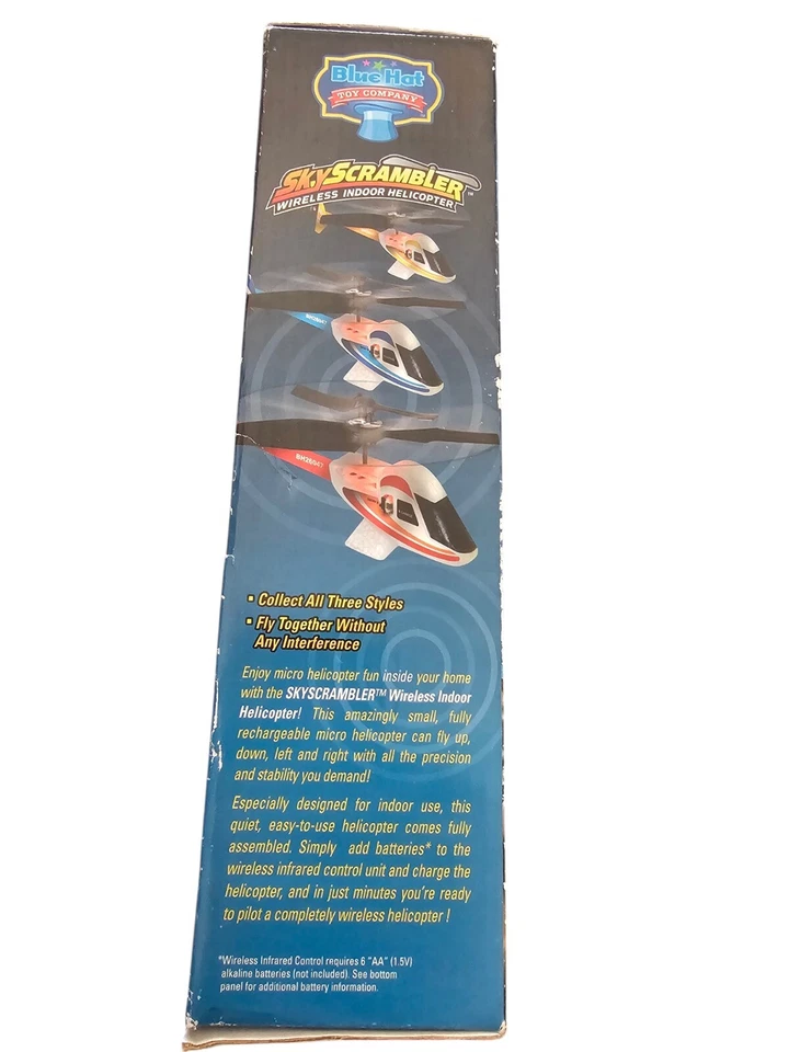 Sky Scrambler Wireless Indoor Helicopter In Orange - Image 4 of 4