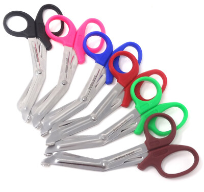 6 NEW PAIRS EMT BANDAGE SCISSORS 5.5'' TRAUMA SHEARS SURGICAL INSTRUMENTS