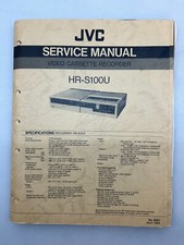 JVC HR-S100U Original Service Manual Free Shi...