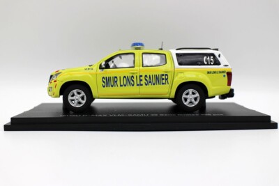 ISUZU D-MAX SAMU 39 SMUR LONS LE SAUNIER au 1/43 Voiture de Collection - Jeux - Jouets