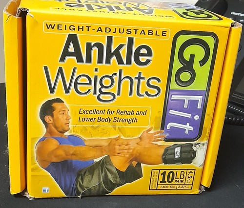 GO FIT ANKLE WEIGHTS / 10 LB. PAIR - Picture 2 of 2