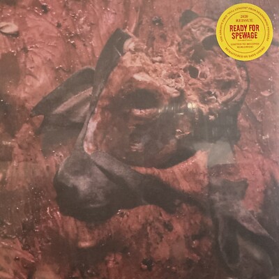 Cattle Decapitation - Human Jerky LP 2021 Three One G #22 [Yellow/Red Splatter]