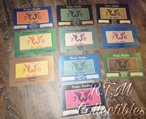 Paul Mccartney And Wings Wings Over America Backstage Passes - Picture 2 of 5