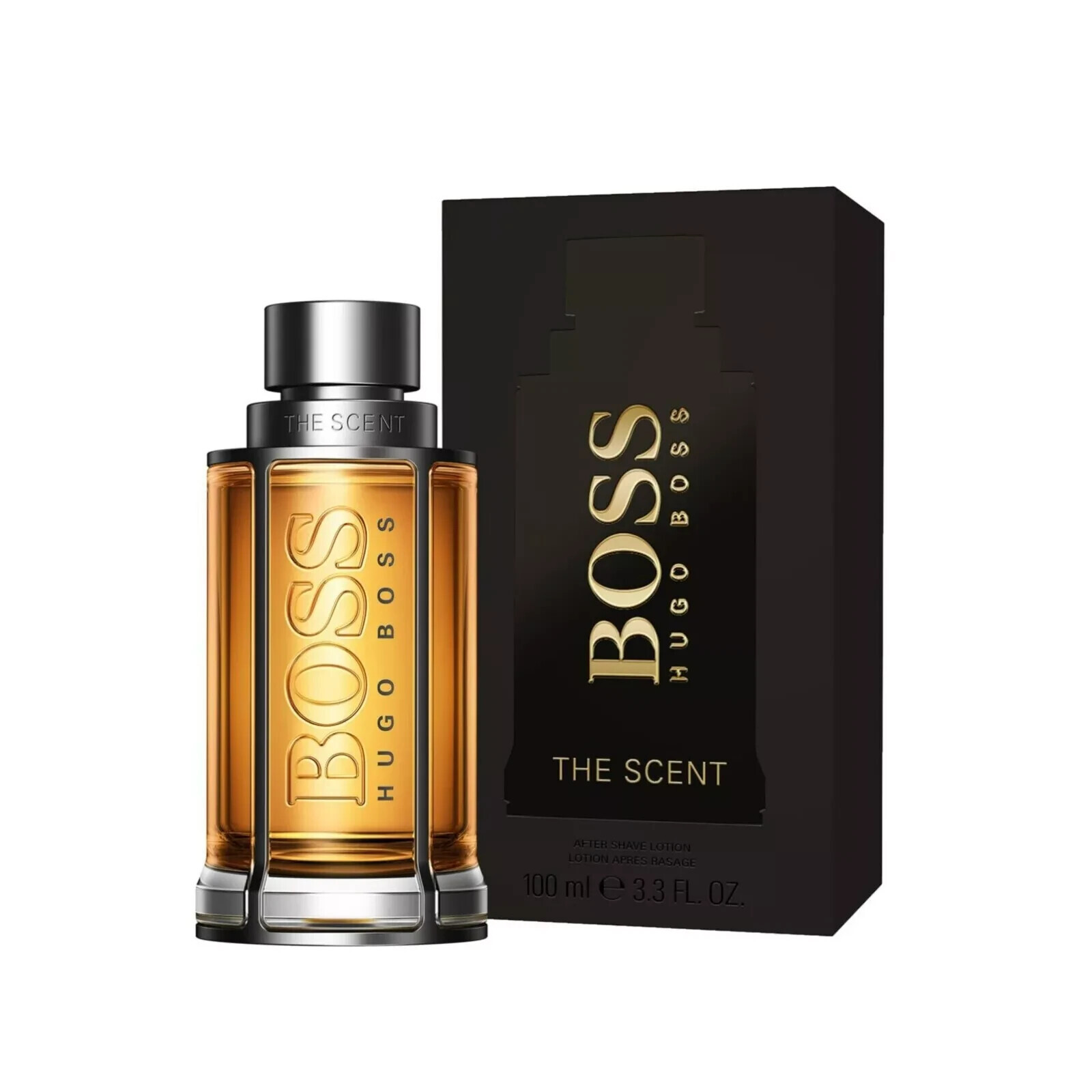 Hugo Boss BOSS The Scent 100ml Aftershave Lotion For Him - Brand New