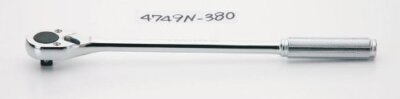 Koken 4749N-380 1/2 Zoll 12,7 mm langer Ratschengriff (gerändelter Griff) 380...