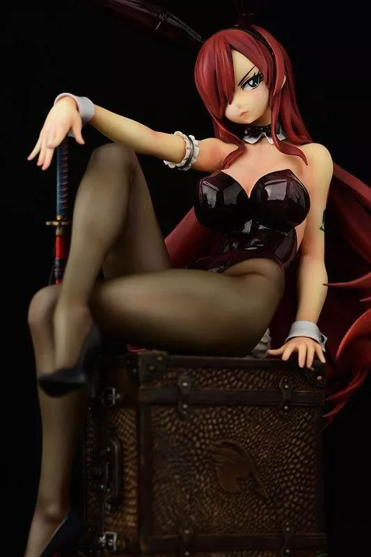 Fairy Tail Erza Scarlet Bunny Girl Style 1 6 Figure Orca Toy eBay