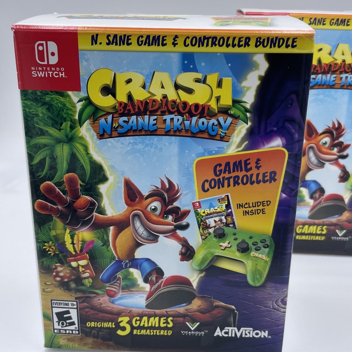 Crash Bandicoot N'Sane Trilogy - SWITCH [EUA] - Usado - Xande A