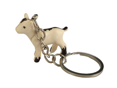Playmobil Baby White/ Black Goat Keychain Heidi Alpine Goat Box Animal - C124