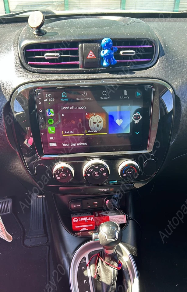 For 2013-2019 KIA Soul Wireless Apple Carplay Car Radio Android Navi GPS Player Foto 3 de 4