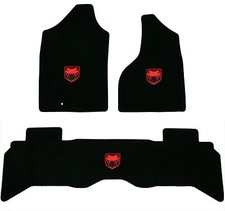 Lloyd Velourtex 3pc Floor Mat Set 2005 To 2006 Dodge Ram 1500 Srt-10 Crew Cab