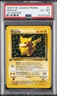 1999 POKEMON LEAGUE PROMO 1ST ED #1 PIKACHU PSA 6