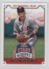 2015 Panini Stars and Stripes Austin Bergner #8 3d5