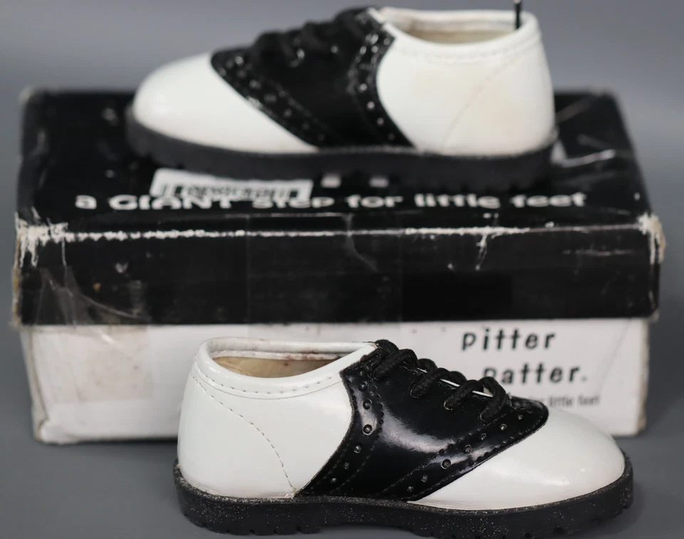 Zapato de silla de montar Pitter Patter para niños (bebé/niño pequeño) patente 1367 talla 4 Foto 4 de 4