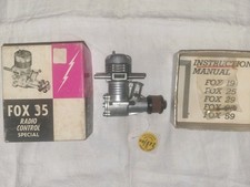  FOX .35 RC Special - Motore Vintage con Scatola e Manuale - Collezione Frigero 