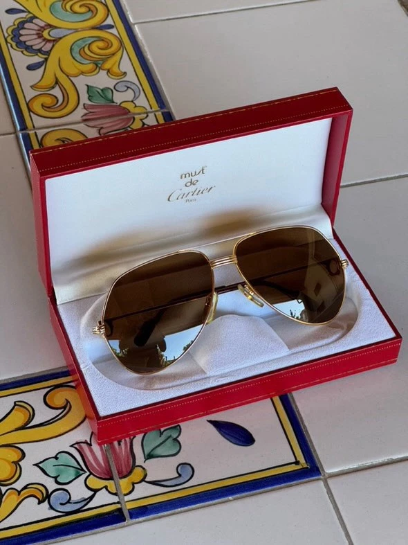Cartier Vintage Sunglasses for sale | eBay