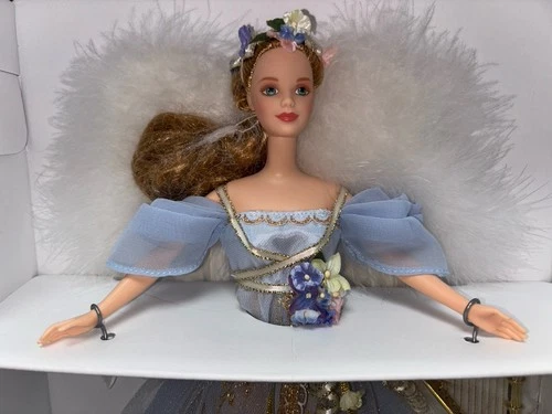 Harpist Angel Barbie Doll Angels of Music Collection 1997 Mattel 18894