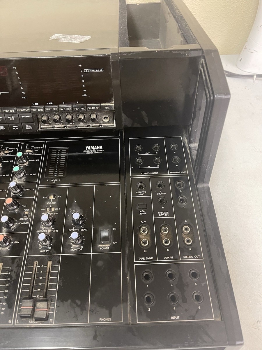 YAMAHA　レコーディングミキサー　RM602 YAMAHA RM602 ヤマハ ミキサー RECORDING MIXER - メルカリ