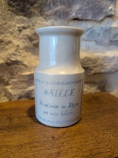 Pot ancien Moutarde de Dijon maille au vin blanc