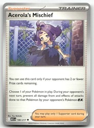 Acerola's Mischief 180/217 Ascended Heroes Uncommon