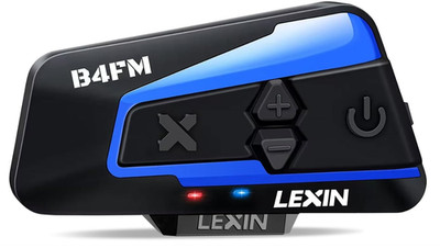 LEXIN B4FM Motorrad Bluetooth Headset, Helm Intercom, Kommunikationssystem BT5.0